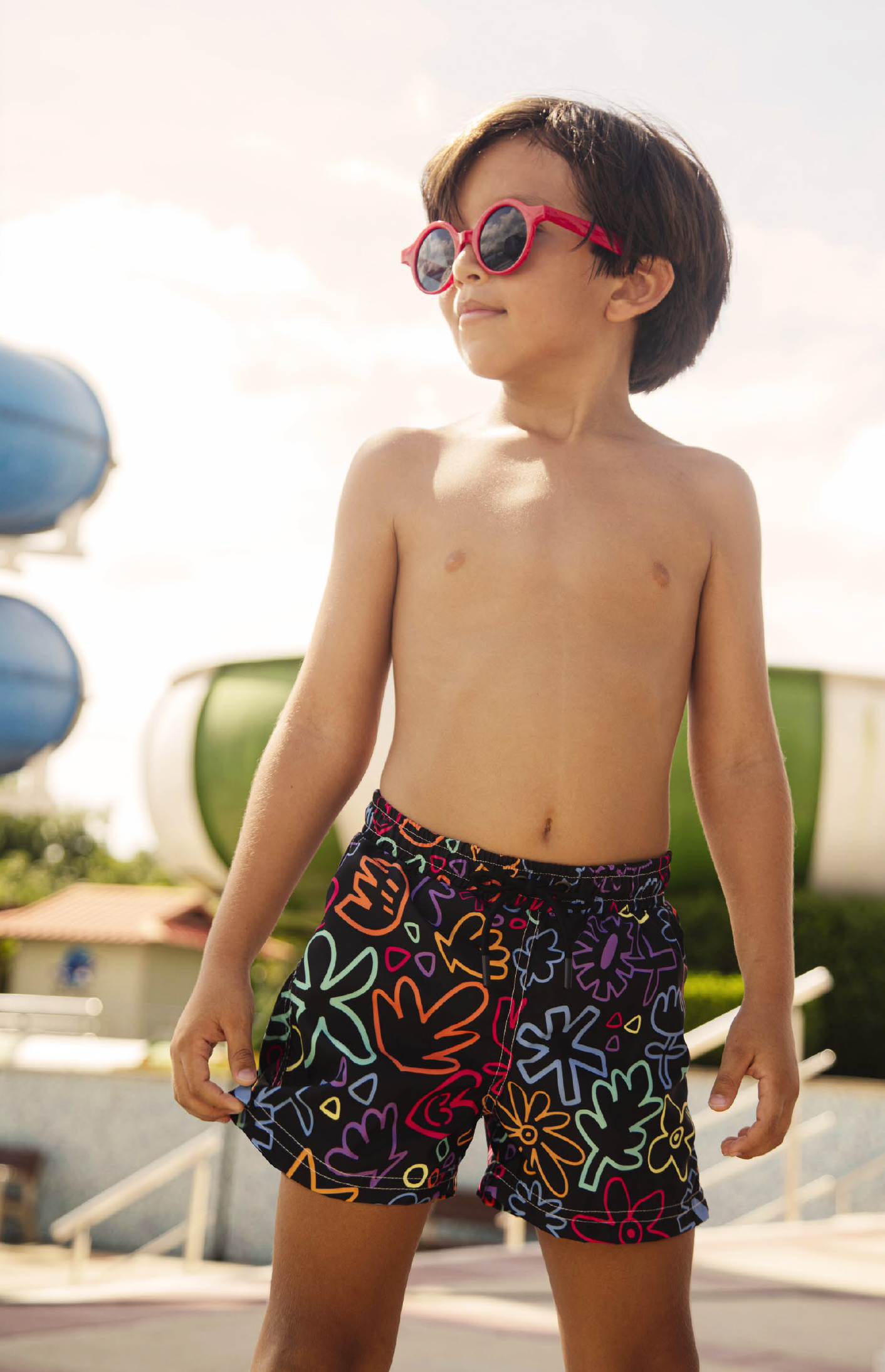Neon Garden Pantaloneta Niño