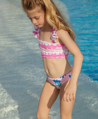 Pink Bliss Bikini Niña