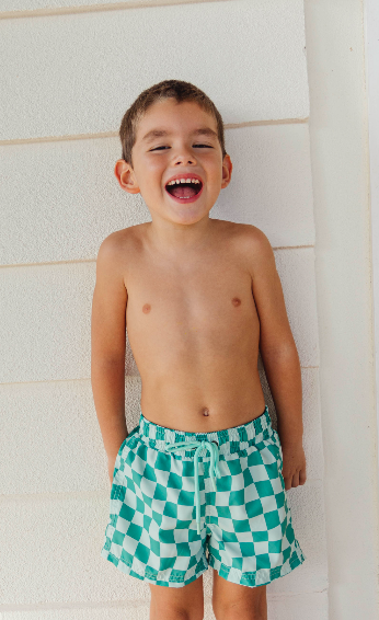 Minty Meadow Boys Trunks