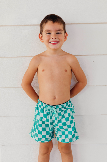Minty Meadow Boys Trunks