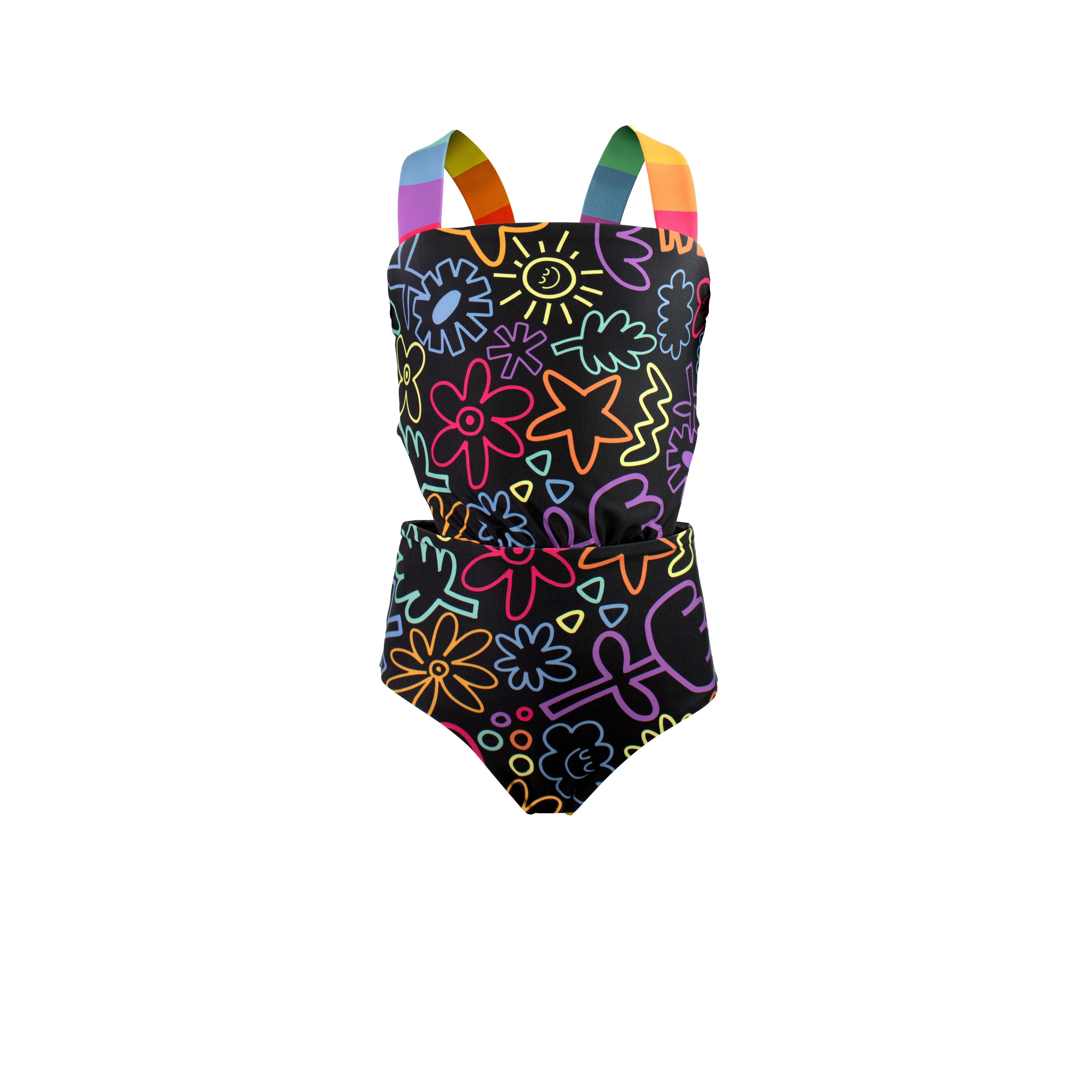 Neon Garden Trikini Niña