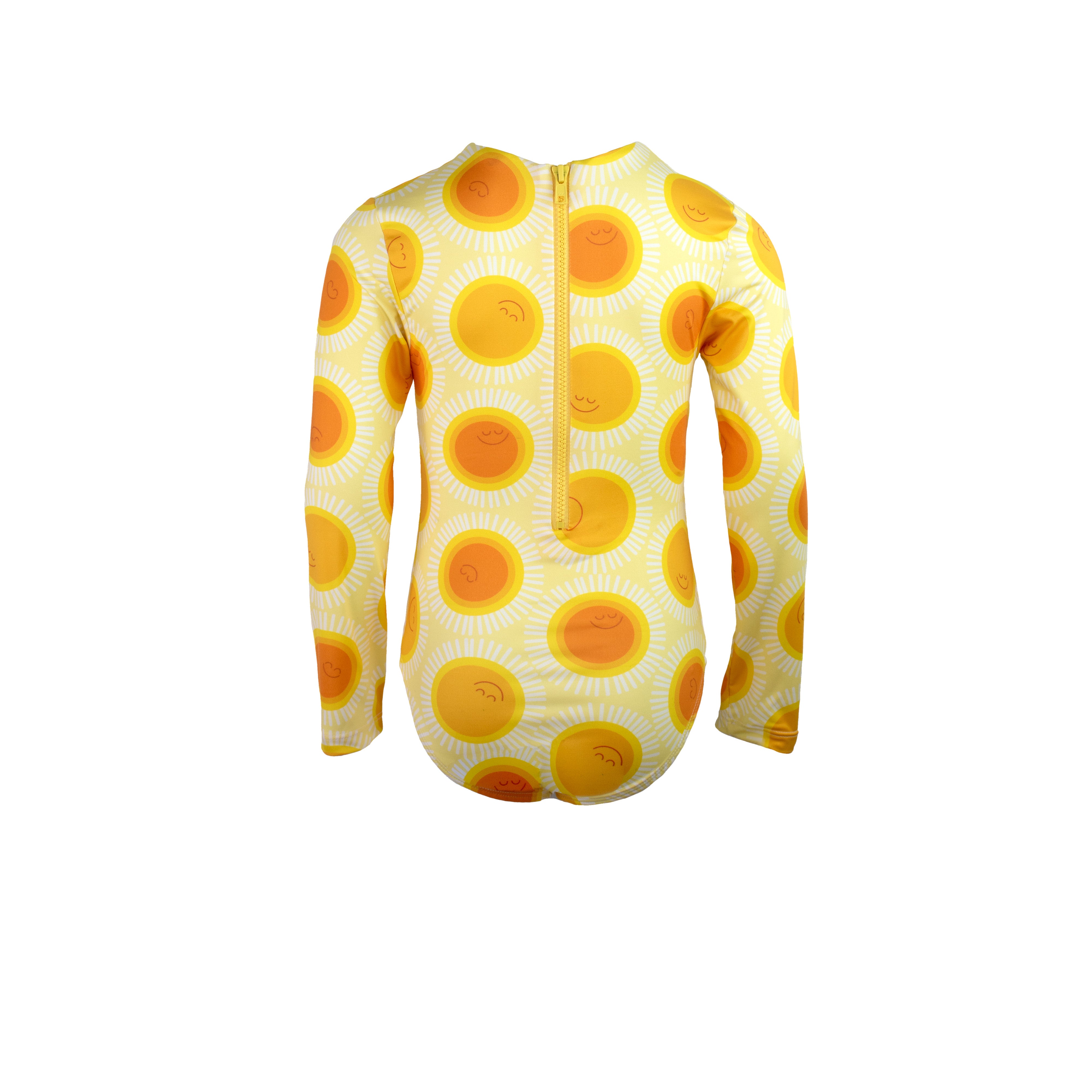 Sunny Side Up Enterizo Manga Larga Niña