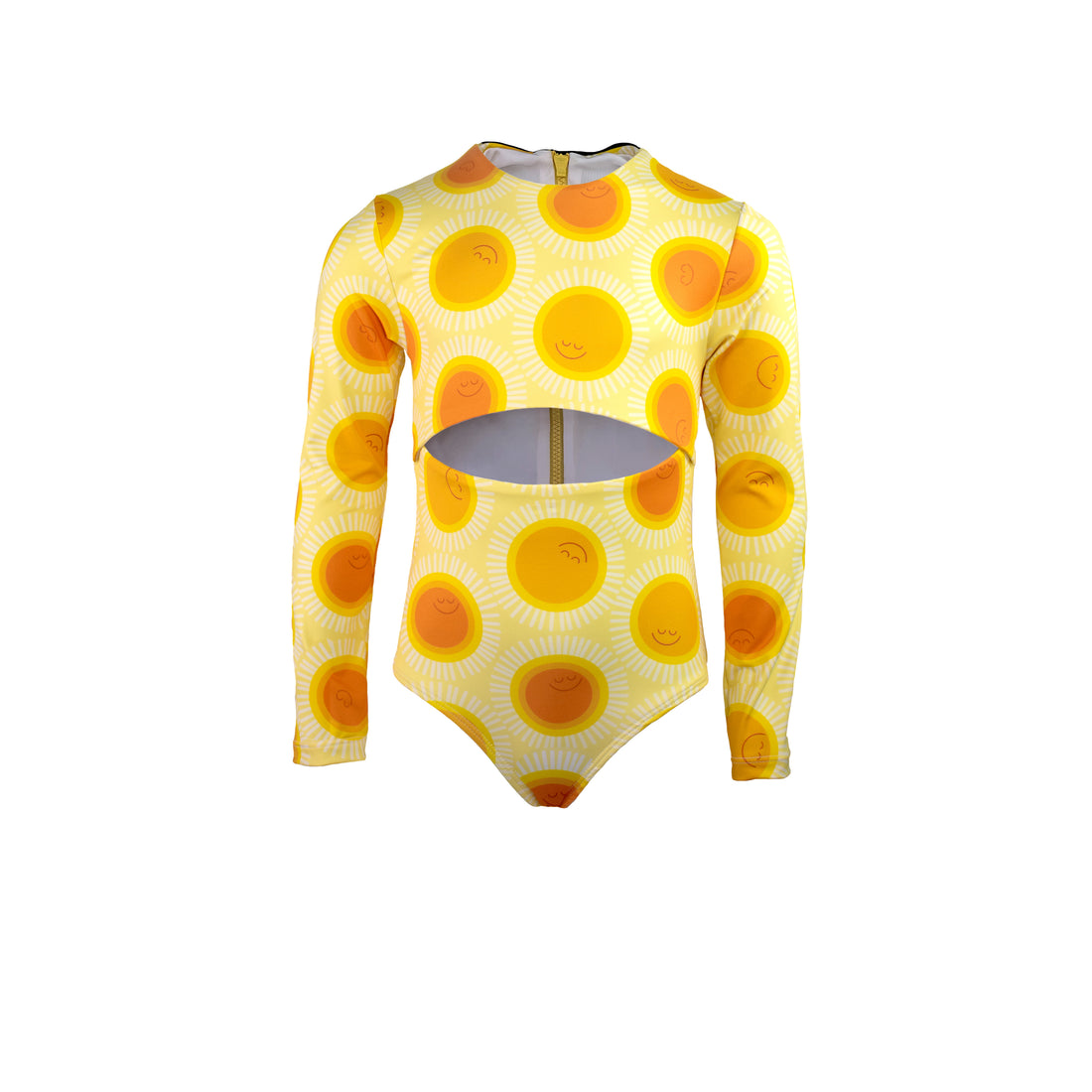 Sunny Side Up Enterizo Manga Larga Niña