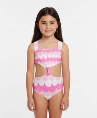 Pink Bliss Trikini One Piece