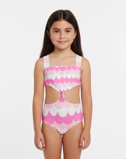 Pink Bliss Trikini One Piece
