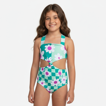 Minty Meadow Trikini Niña