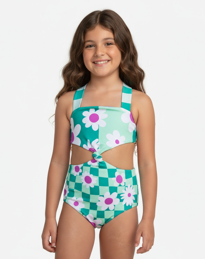 Minty Meadow Trikini Niña