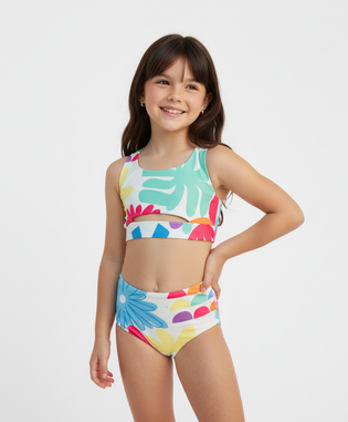 Wild Tropics Bikini Niña