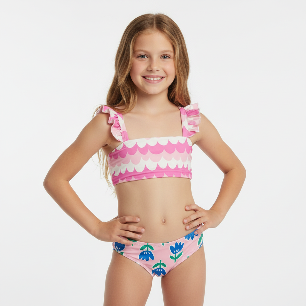 Pink Bliss Bikini Niña