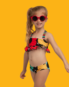 Electric Garden Black Bikini