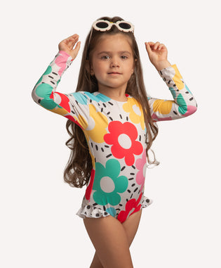 Polkadot Garden Rashguard
