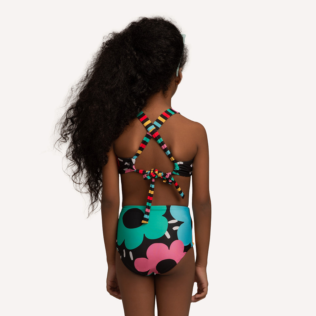 Electric Garden Black One Piece