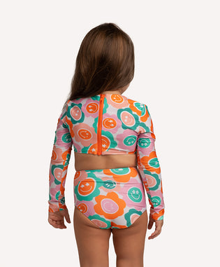 Good Vibes Bloom Rashguard