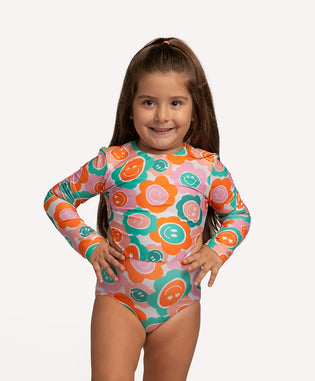 Good Vibes Bloom Rashguard